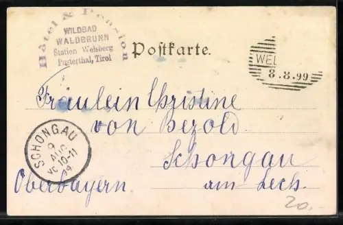 AK Cortina d`Ampezzo, Totalansicht des Ortes