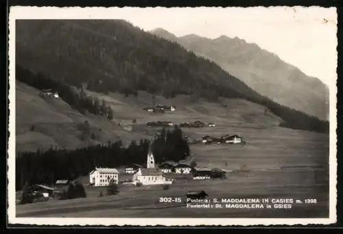 AK Santa Maddalena in Casies, Panorama