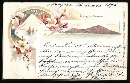 Lithographie Capri, Panorama