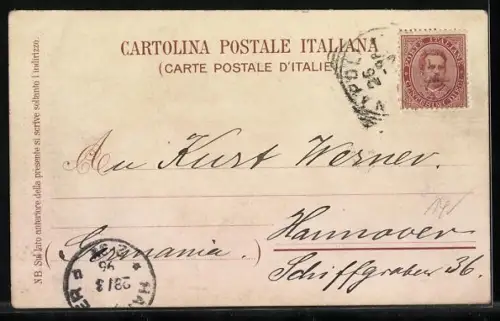 Lithographie Capri, Panorama