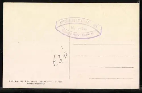 AK Stelvio, Pizzo Garibaldi, Confine Italo-Svizzero, an der Grenze zwischen Italien und der Schweiz