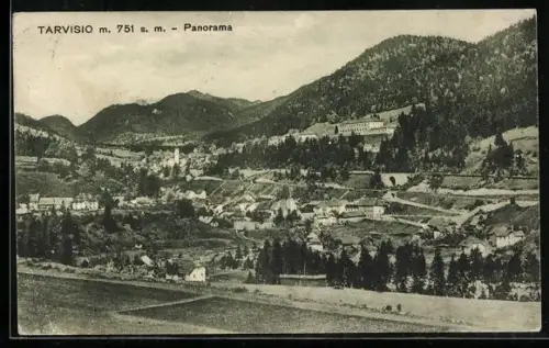 AK Tarvisio, Panoramablick auf die Stadt