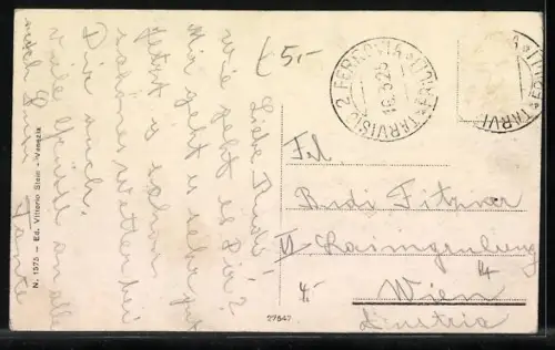 AK Tarvisio, Panoramablick auf die Stadt