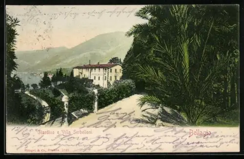 AK Bellagio, Giardino e villa Serbelloni
