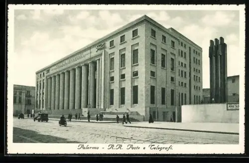 AK Palermo, R.R. Poste e Telegrafi