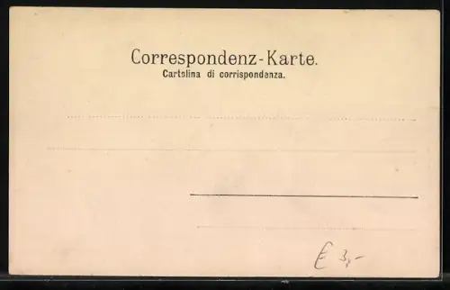 AK Cortina, Ortsansicht aus der Vogelschau