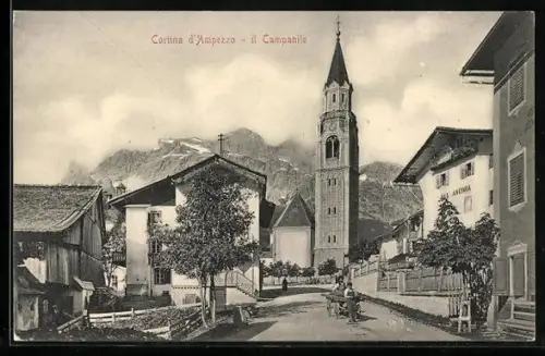 AK Cortina d`Ampezzo, il Campanile