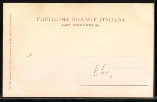 AK Firenze, Palazzo Pitti, Parte posteriore con veduta della Cattedrale
