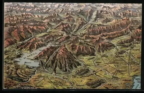 AK Trento, Il Trentino a volo D`areoplano