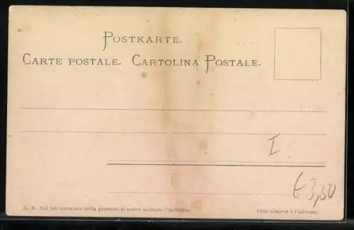 Lithographie Napoli, Mergellina, Männer ziehen ein Boot aus dem Wasser