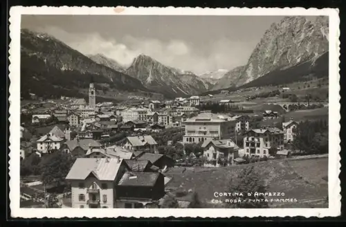 AK Cortina d`Ampezzo, Col Rosa, Punta Fiammes, Vista generale
