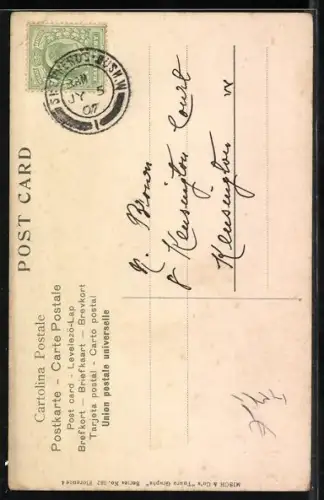 Lithographie Firenze, Angolo del Ponte Vecchio