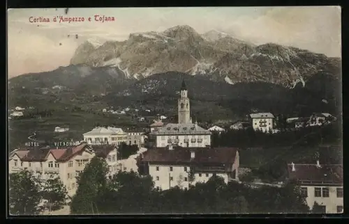 AK Cortina d`Ampezzo, Panorama e Tofana
