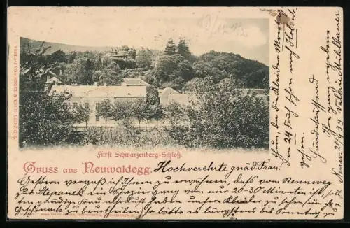 AK Neuwaldegg, Fürst Schwarzenberg-Schloss