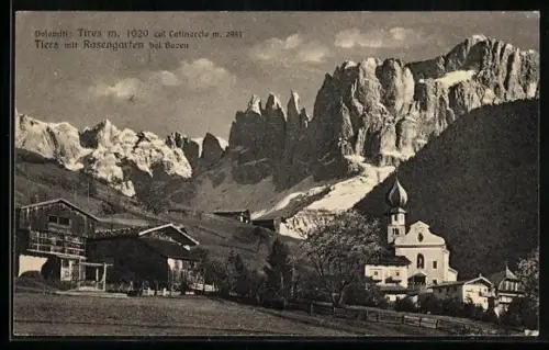 AK Tiers, Blick in den Ort