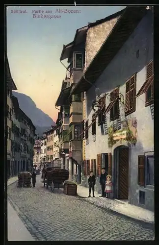 AK Alt-Bozen, Partie in der Bindergasse
