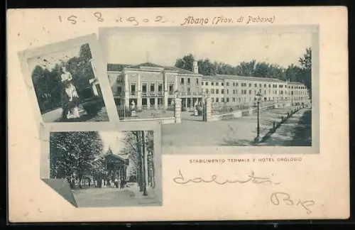 AK Abano /Padova, Stabilimento Termale e Hotel Orologio