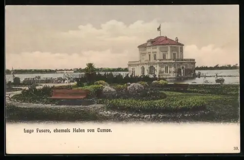 AK Cumae, Lago Fusaro, ehemals Hafen von Cumae