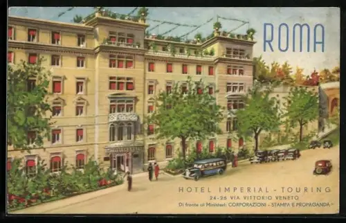 AK Roma, Hotel Imperial-Touring