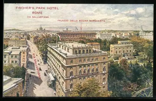 AK Roma, Fischers Park Hotel, Via Sallustiana