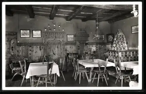 AK Collalbo, Interno del Ristorante Caminata sul Renon