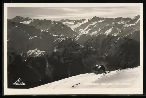 AK Wildkogelhaus /Kitzbühler Alpen, Hütte des Deutschen Alpenvereins Zweig Austria