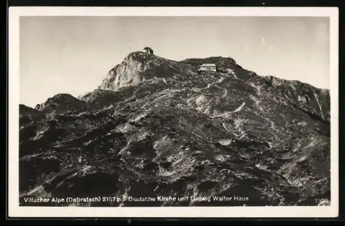AK Ludwig Walter Haus /Villacher Alpe, Ludwig Walter Haus und Rudolfshaus