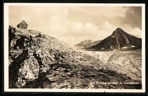 AK Strassburgerhütte, Hütte mit Scesaplana