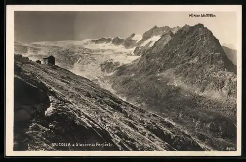 AK Bricolla, Glacier de Ferpècle, Mt. Miné