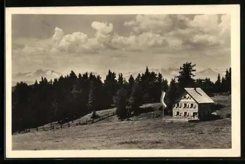 AK Neue Grebenzenhütte Sektion Österr. Touristenklub des D. u. Oe. A. V.