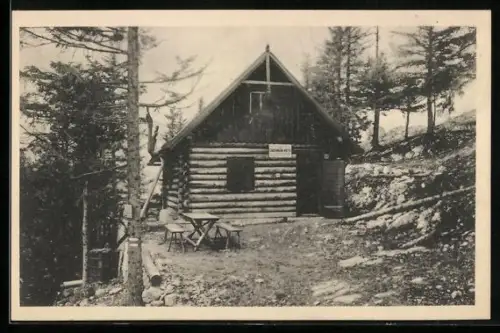 AK Gauermannhütte auf der Dürren Wand