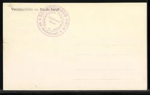AK Voistalerhütte am Hochschwab