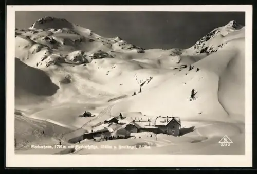 AK Seekarhaus mit Seekarspitze und Faulkogel