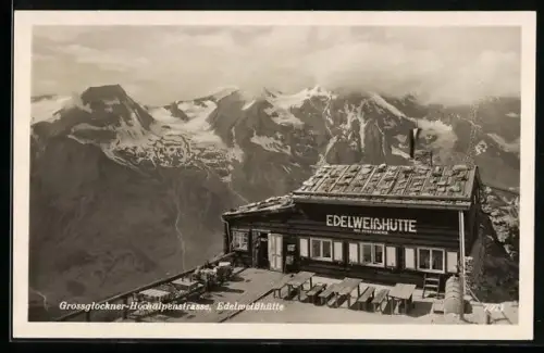 AK Edelweisshütte, Berghütte an der Grossglockner-Hochalpenstrasse