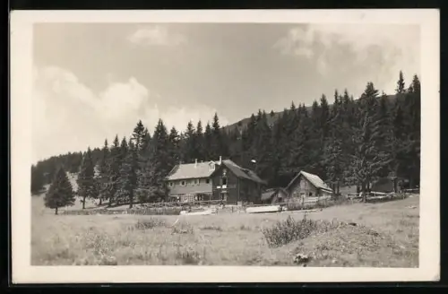 AK Unterberg-Schutzhaus des Oesterreich. Touristenklub
