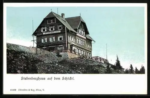 AK Stubenberghaus auf dem Schöckel