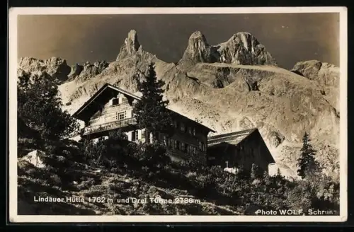 AK Lindauer Hütte und drei Türme