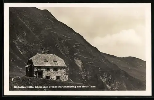 AK Gleiwitzerhütte mit Brandschartenanstieg am Hoch-Tenn