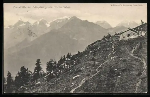 AK Annahütte am Ederplan gegen den Hochschober