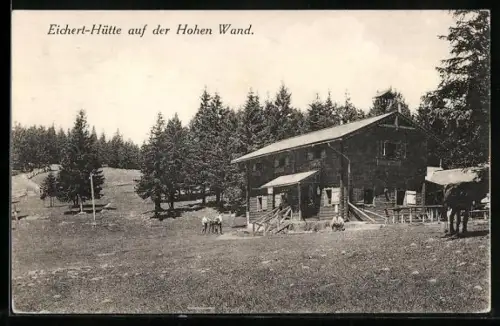 AK Eichert-Hütte auf der Hohen Wand