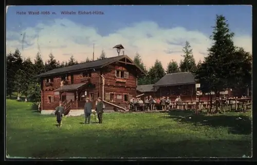 AK Wilhelm Eichert-Hütte auf der Hohen Wand