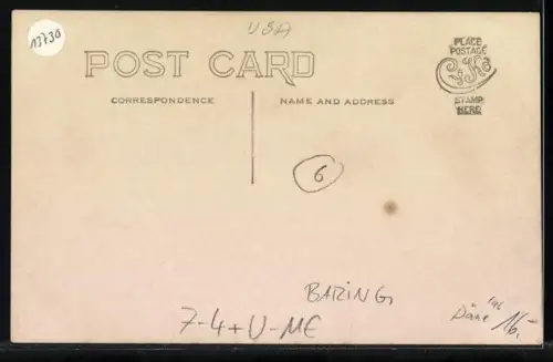 Foto-AK Baring, ME, Granite Works and Quarries, Grand View Hotel