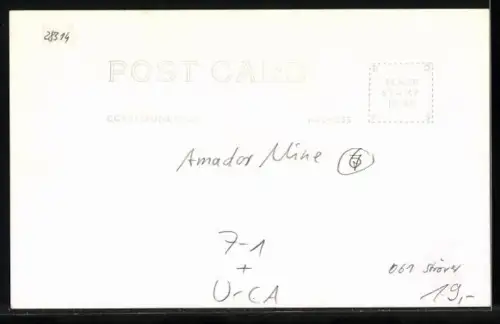 Foto-AK Amador, CA, View of the Amador Mine