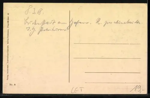 AK Riga, Markt am Düna-Ufer