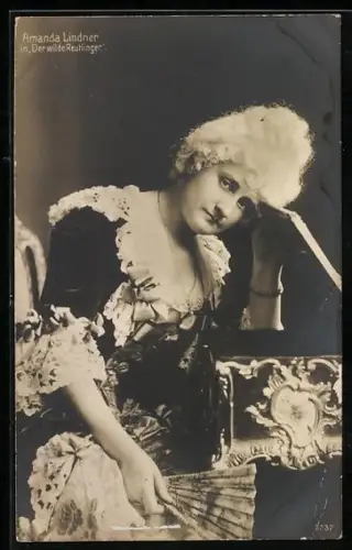 AK Schauspielerin Amanda Lindner in Der wilde Reutlinger