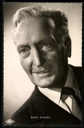 AK Schauspieler Hans Albers aus dem Film Der Greifer