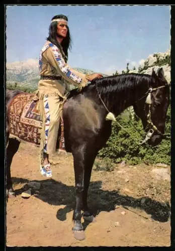 AK Karl May, Pierre Brice in Winnetou I