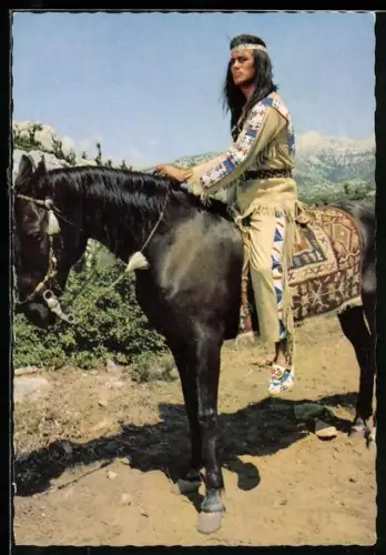AK Karl May, Pierre Brice in Winnetou I