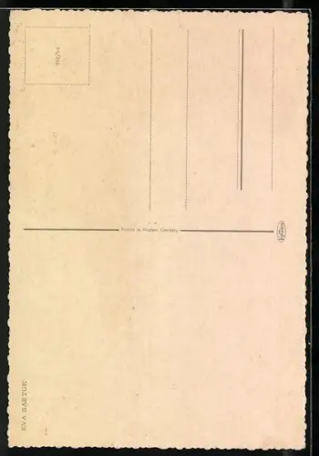 AK Schauspielerin Eva Bartok mit erhobenem Blick