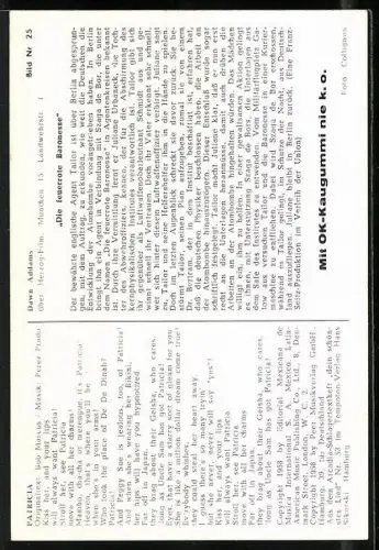 AK Schauspielerin Dawn Addams mit Pelz